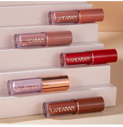 HANDAIYAN 12 Colors Book Matte Liquid Lipstick