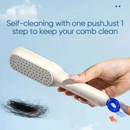 Self Cleaning Hair Brush