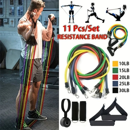 11-Piece Set Power Resistance Bands