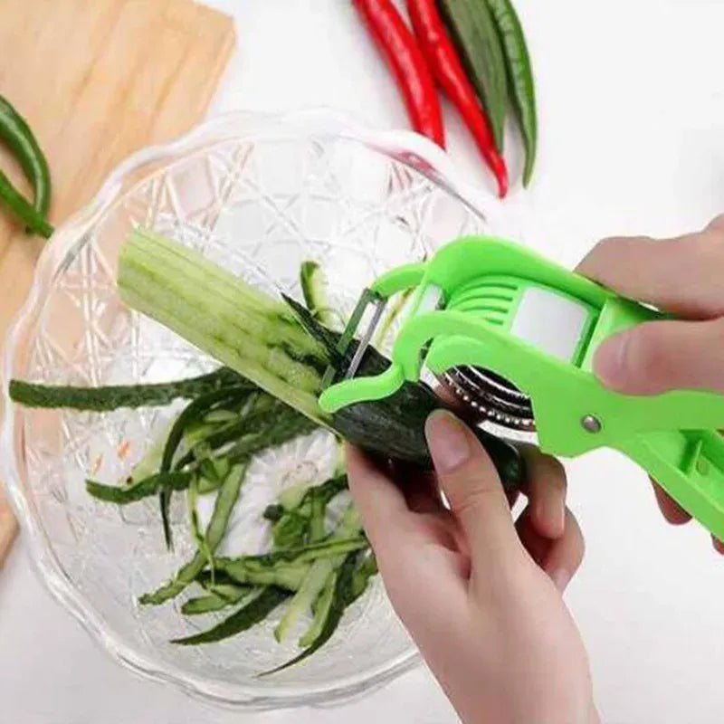 2 in 1 Vegetable & Fruit Multi Cutter & Peeler